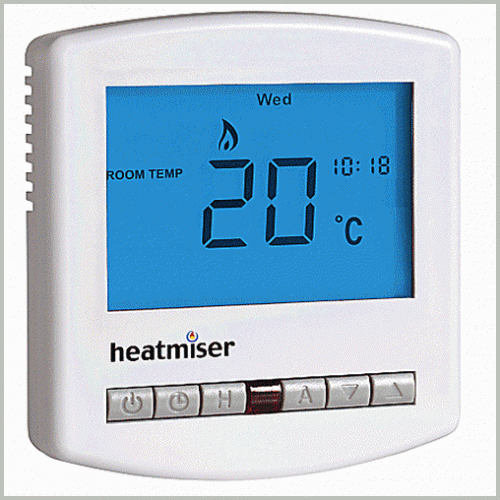 Heatmiser Thermostat How To Use Heatmiser PRT-W Wireless Digital Programmable Thermostat